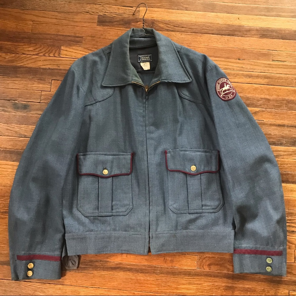 Vintage US Postal Jacket 60s RARE